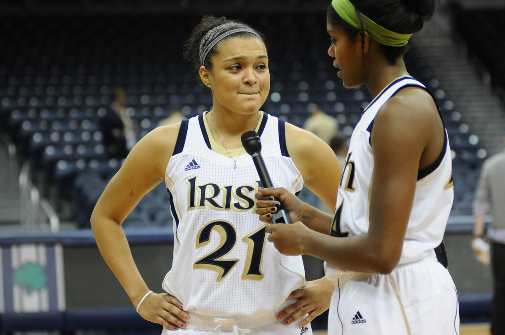 Notre Dame Women's Basketball Media Day 10-11-2012