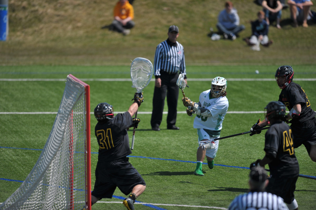 Matt Kavanagh established Notre Dame records for points (75) and assists (33) last season.