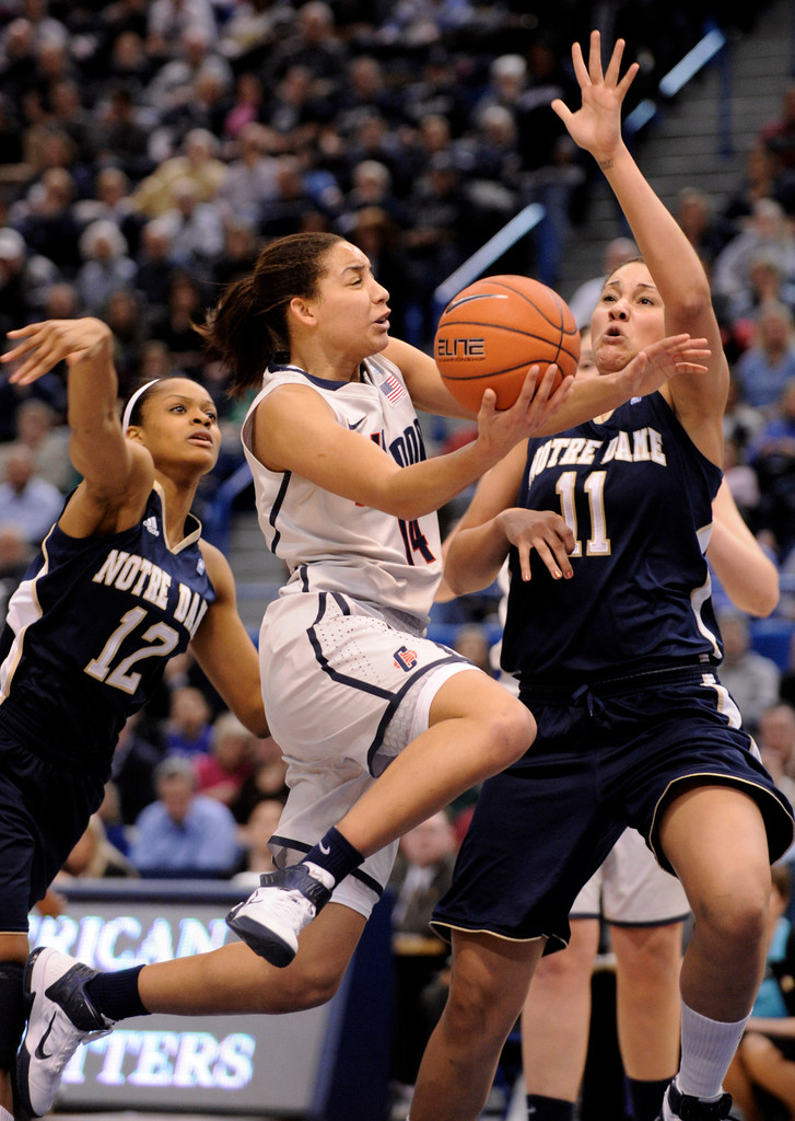 #10/7 Irish Fall to #1 Connecticut in BIG EAST Title Game, 73-64 (AP)
