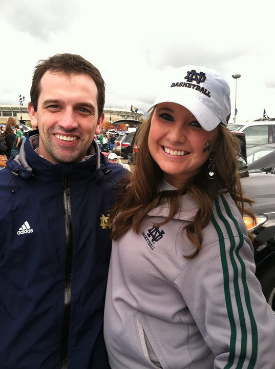 In support of women's basketball operations specialist Katie Schwab, who remains hospitalized following complications from her Type I diabetes, the Notre Dame women's basketball team will hold its first Diabetes Awareness Day on Sunday, Nov. 23, when the Fighting Irish play host to Holy Cross at 5 p.m. (ET) at Purcell Pavilion.