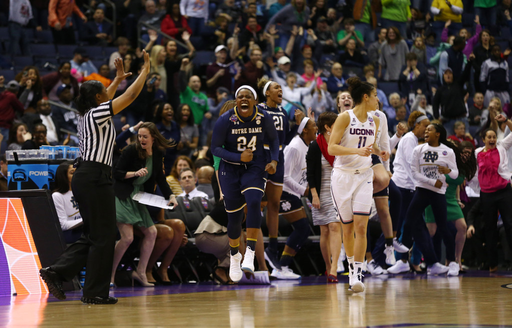 NCAA Final Four: ND WBB vs. UConn (USATSI)
