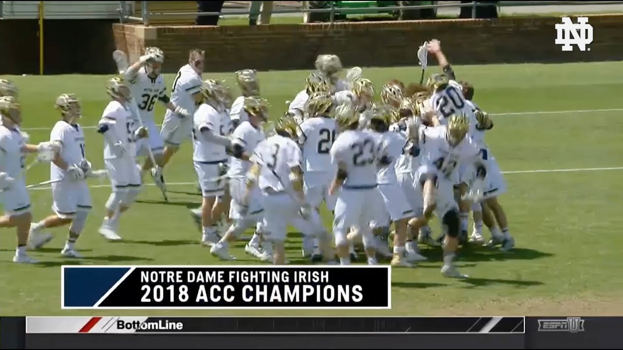 Highlights | @NDlacrosse vs. Virginia, ACC Finals (2018)