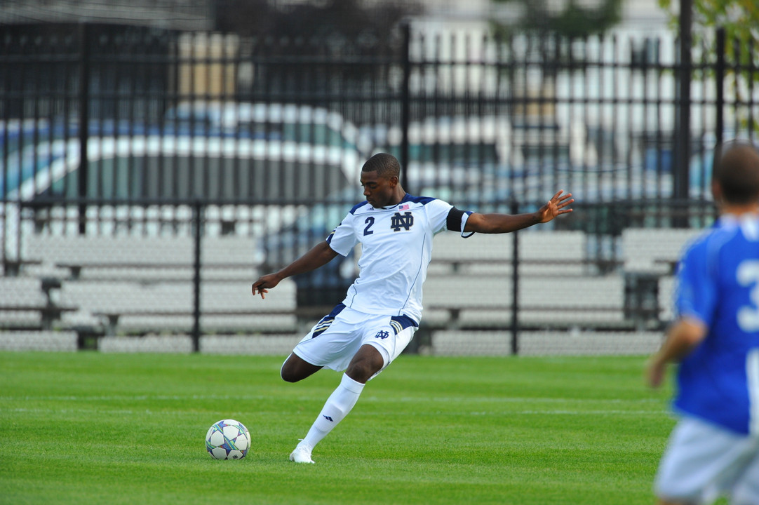 Aaron Maund and the Irish seniors will be honored prior to Saturday's match against West Virginia.