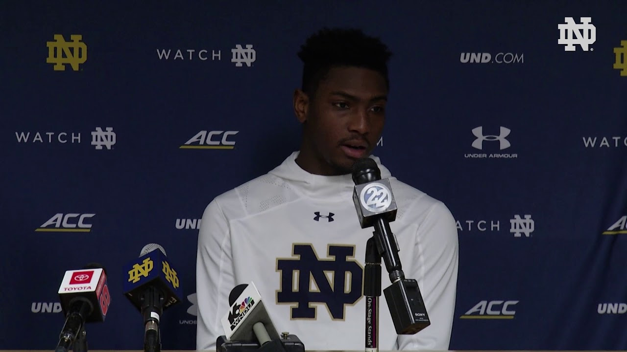 @NDMBB | Player Post-Game Press Conference vs. Syracuse (2019)