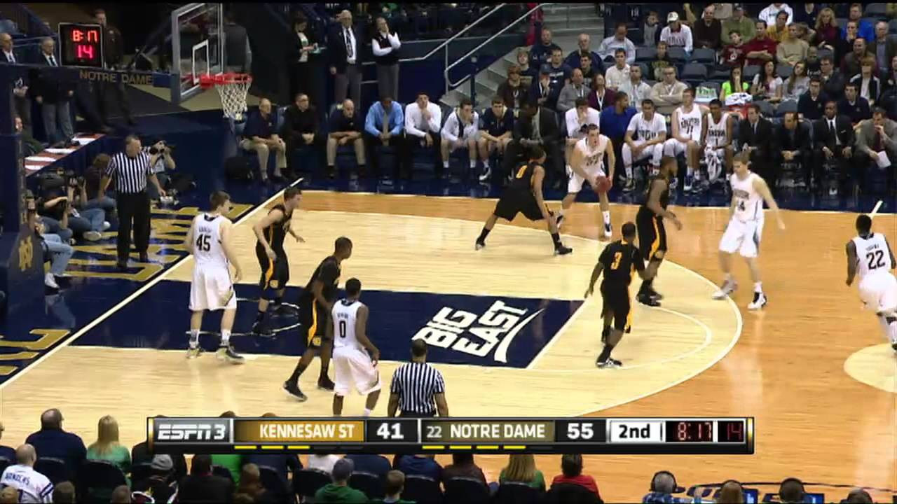 Irish KO Kennesaw State - Notre Dame Men's Basketball