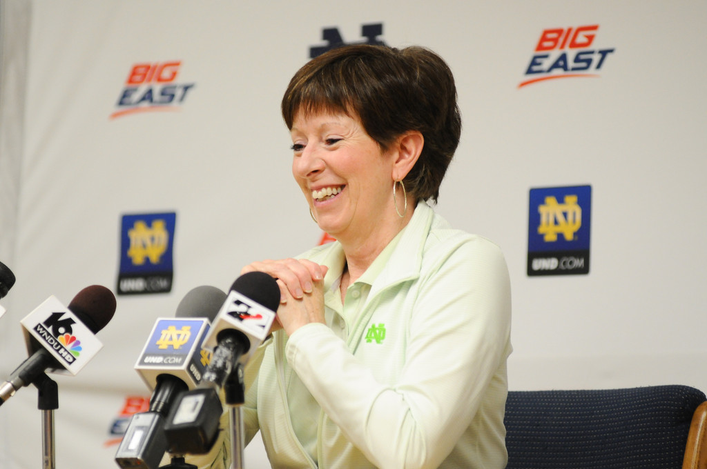 Notre Dame Women's Basketball Media Day 10-11-2012