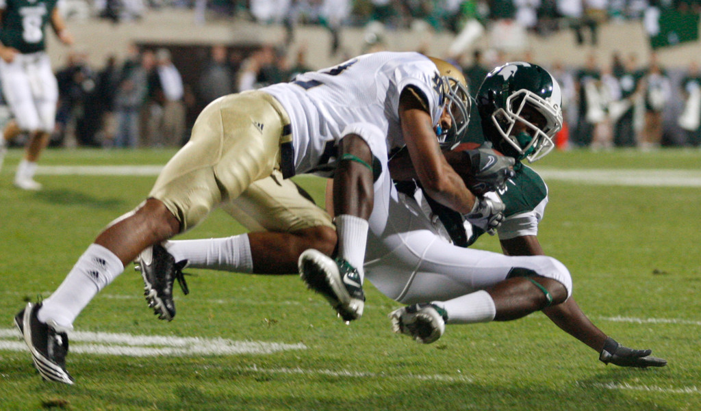 Irish Fall In Overtime at Michigan State, 34-31 (AP)