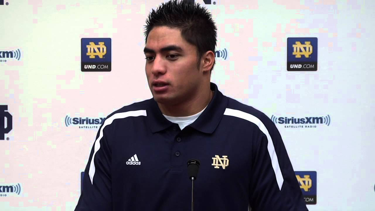 Manti Te'o Press Conference BYU Week