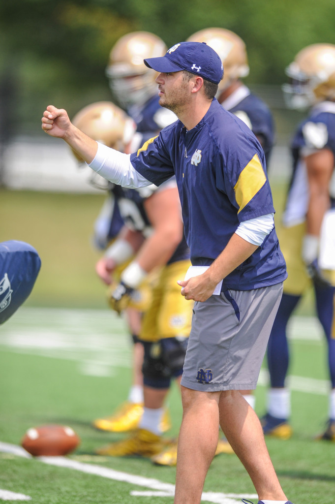 2017 Notre Dame Football Fall Camp - Practice One