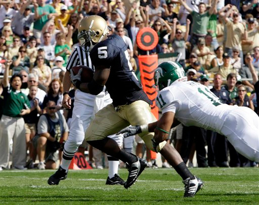 The Irish running game should be a full power this weekend as Armando Allen returns to the lineup after missing the Purdue game with a sprained ankle.