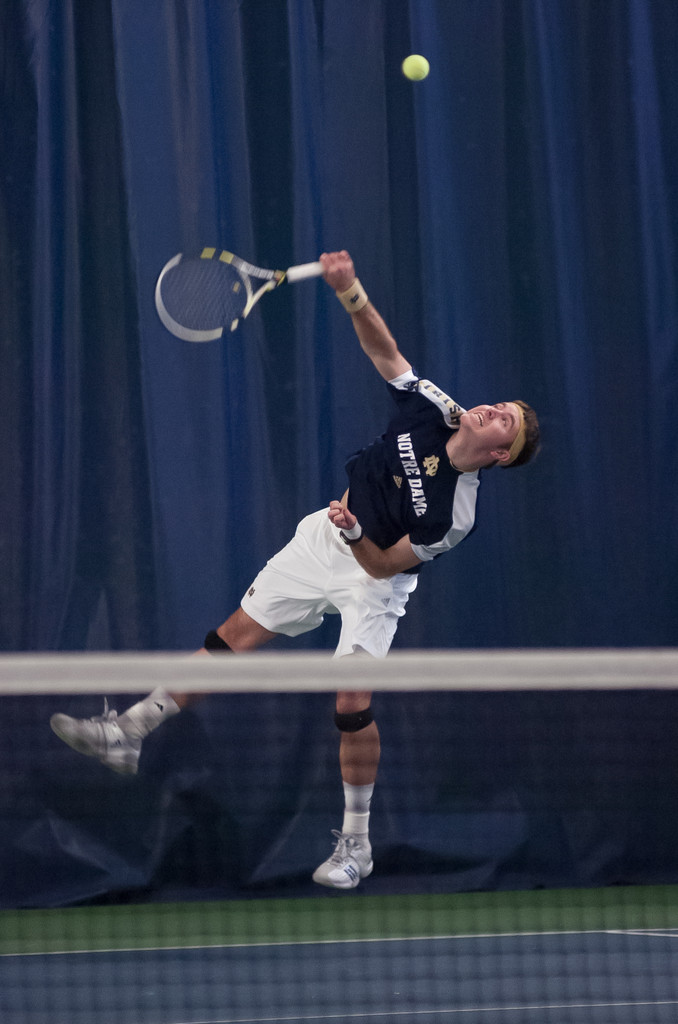 Notre Dame Men's Tennis vs Duke on 02-03-2013