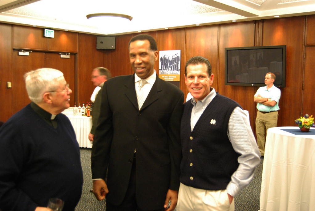 Hall of Famer Returns to Notre Dame