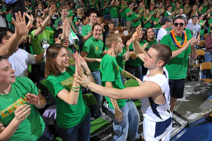 Notre Dame Defeats St. John's 74-55