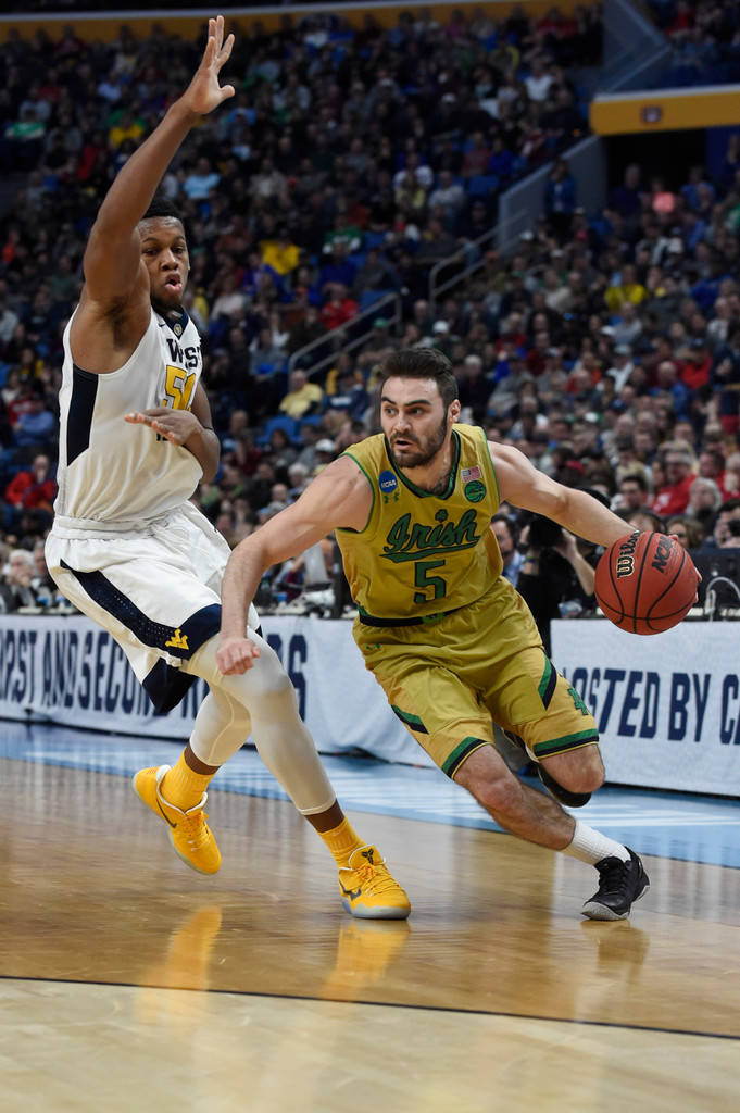 Notre Dame 71, West Virginia 83 (NCAA Second Round)