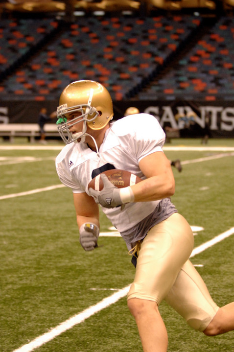 Safety Tom Zbikowski is one of four Notre Dame players scheduled to attend.