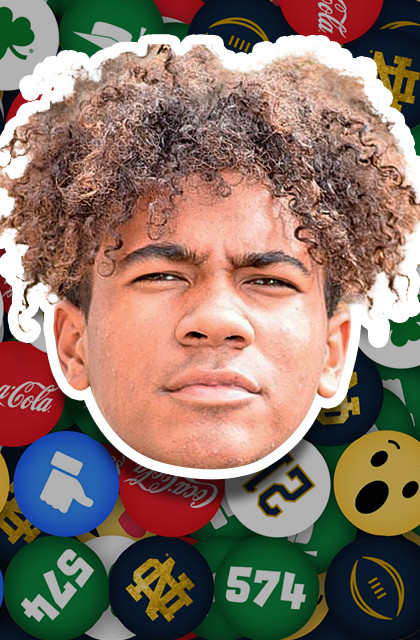 Devin Aupiu - Football - Notre Dame Fighting Irish