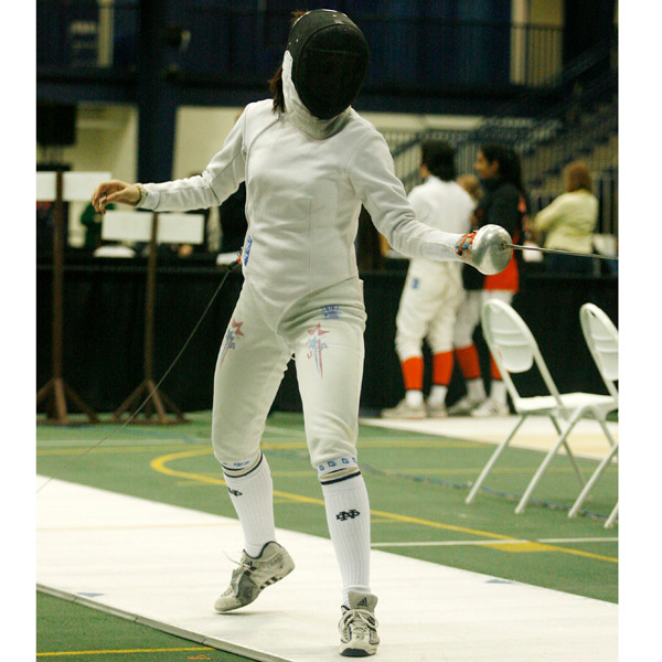 Notre Dame Women's Fencing 2007 Photo Gallery (photos by Jim O'Connor and Chris Pedota)
