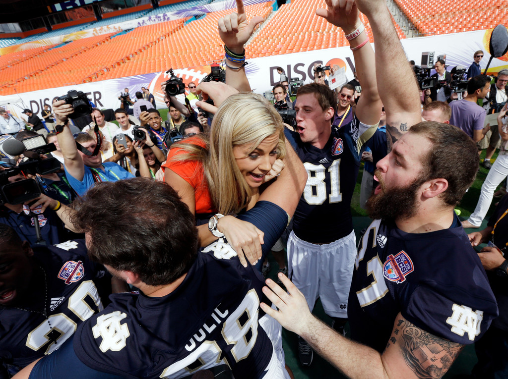 Irish in Miami - Media Day (AP)