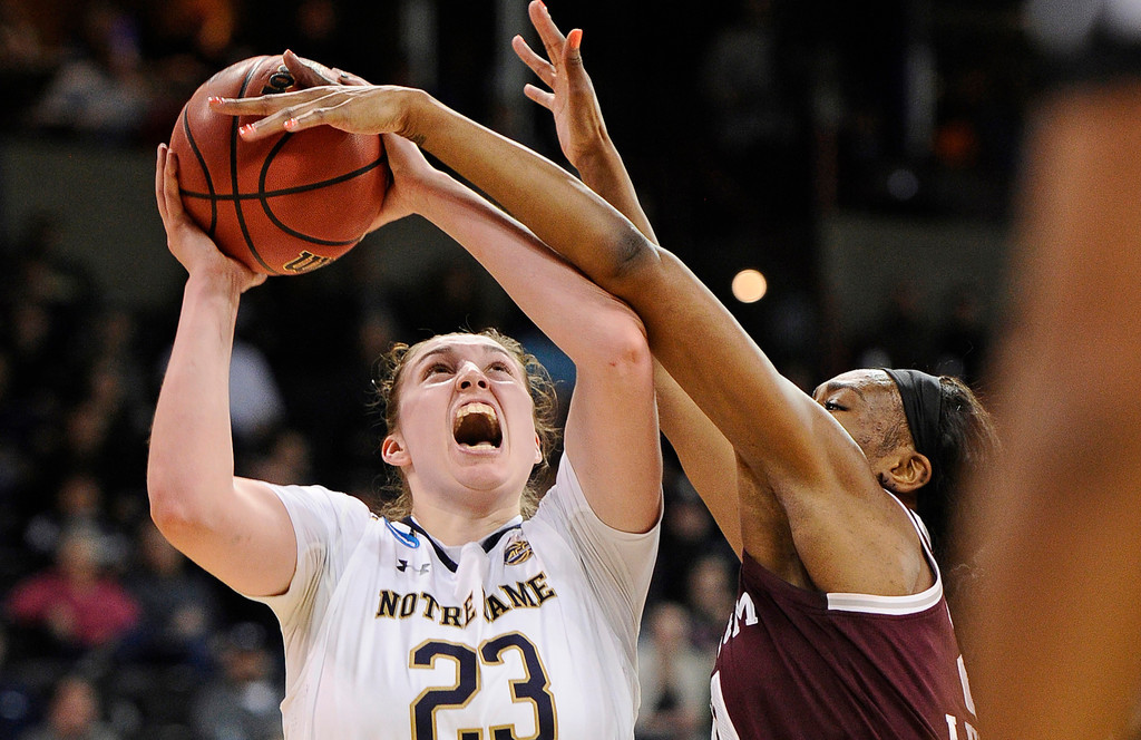 NCAA Sweet 16: ND WBB vs. Texas A&M (USATSI)