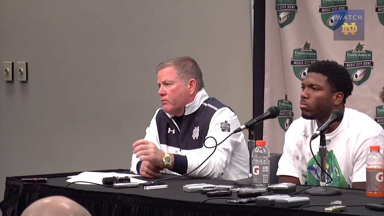 FB - ND Music City Bowl Post Game Presser