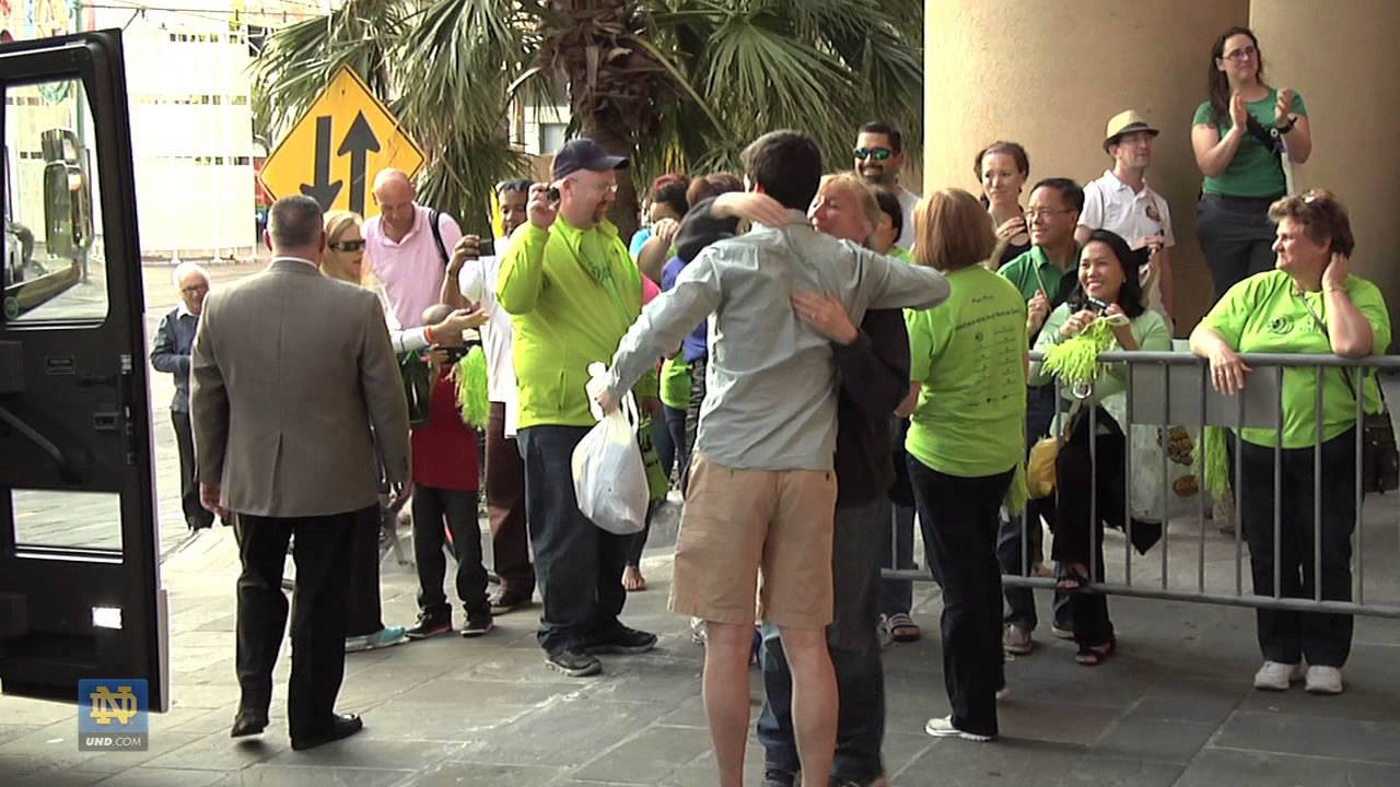 Final Four Sendoff - Notre Dame Women's Basketball