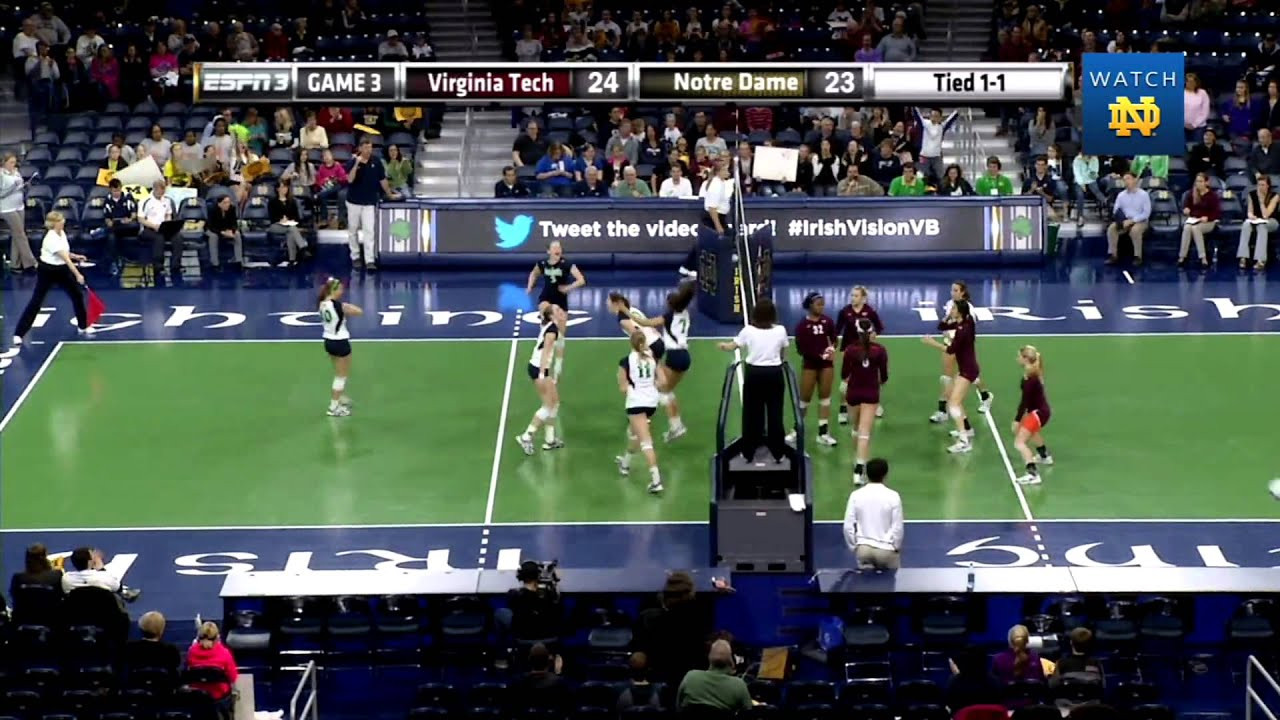 VB vs. Virginia Tech Highlights
