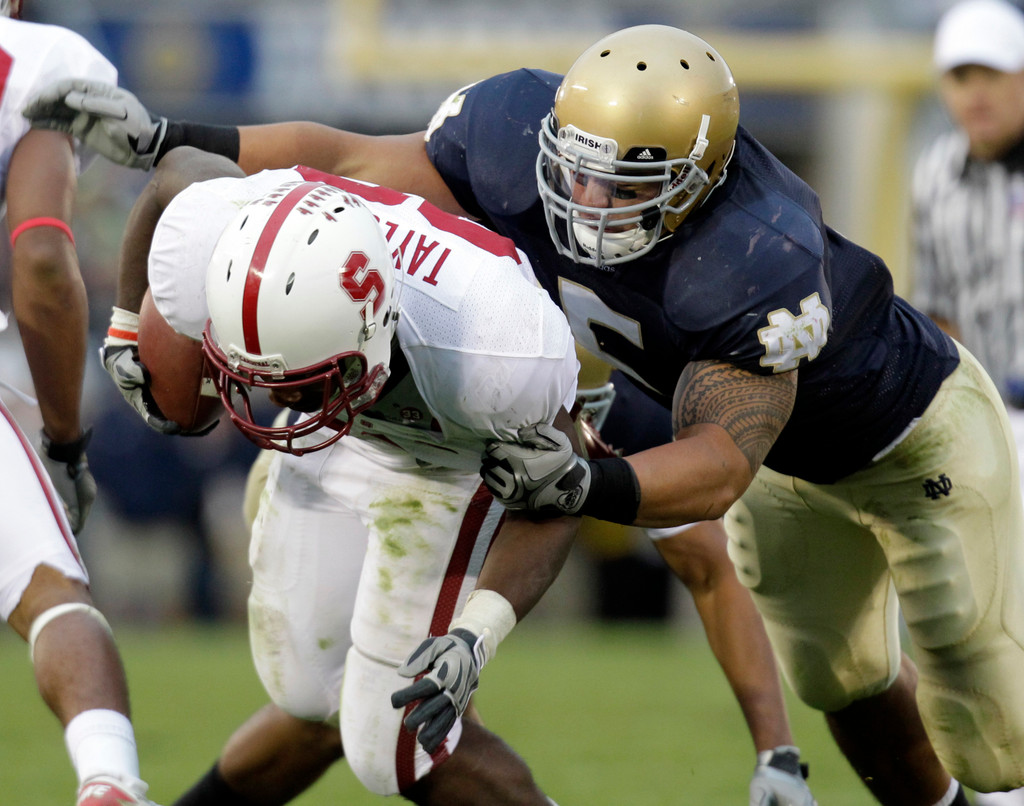 Notre Dame Falls to No. 16 Stanford, 37-14 (AP)