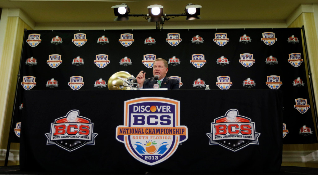 Irish in Miami - Head Coach Press Conferences (AP)