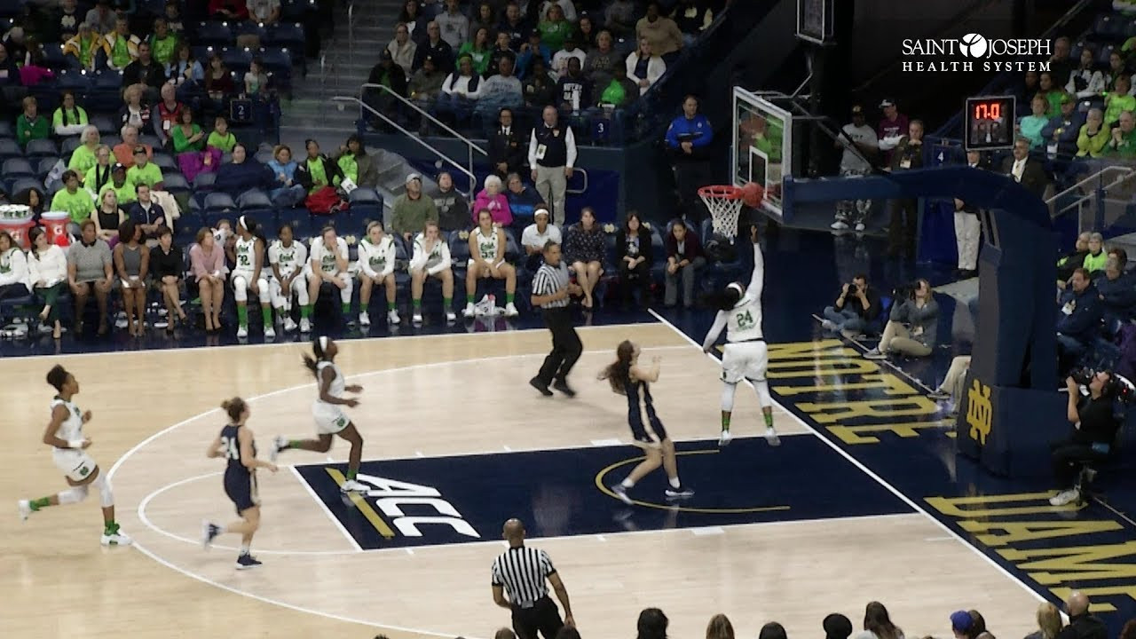 Instant Reaction | @ndwbb vs. Mount St. Mary's: Arike Ogunbowale (2017)