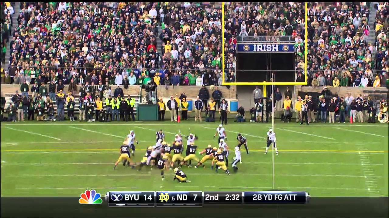 Notre Dame - BYU Game Highlights
