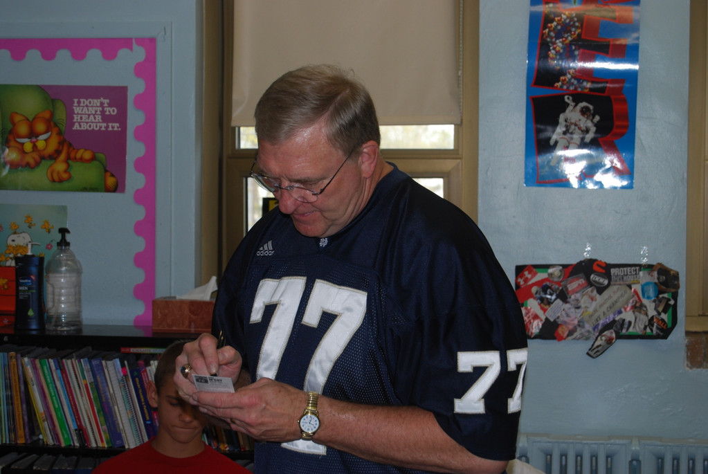 Mike McCoy Speaks at Local School