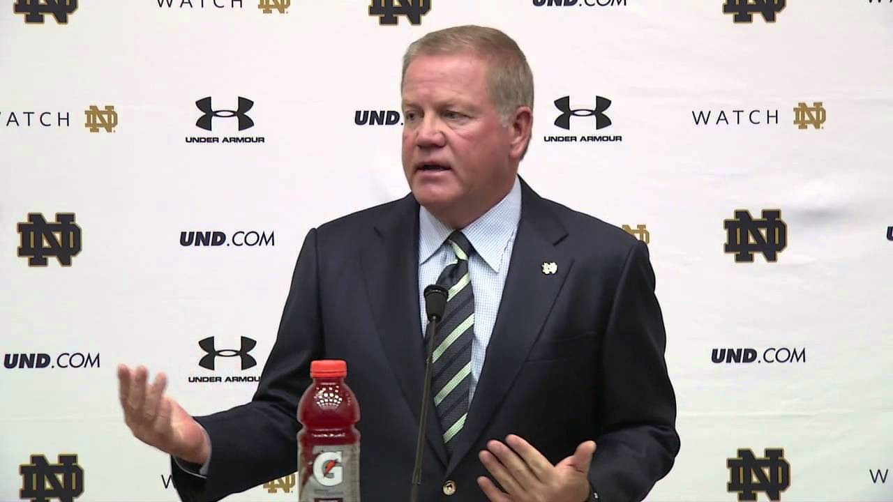 Brian Kelly Press Conference UMass