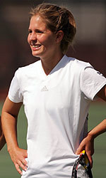 Sarah Jane Connelly's O'Connor Award marks the seventh consecutive year that the women's tennis program has produced either a Kanaley or O'Connor winner.