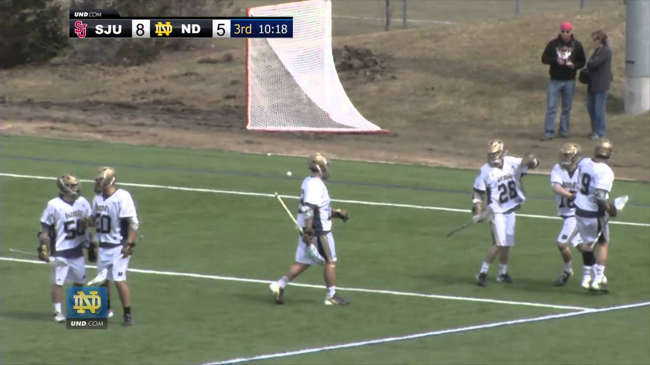 #1 Notre Dame Falls to #19 St. John's - Men's Lacrosse