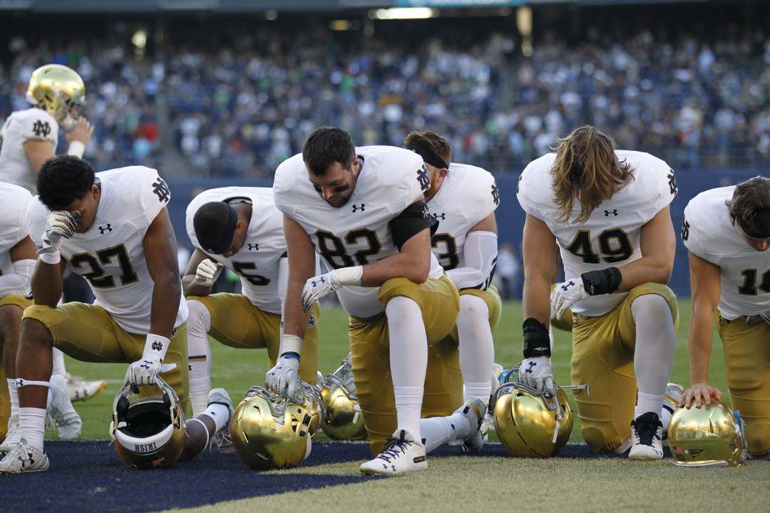 Notre Dame vs. Navy