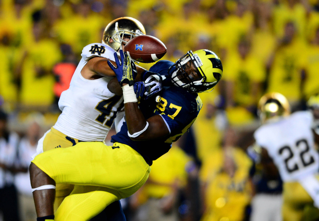 Notre Dame at Michigan (USATSI)