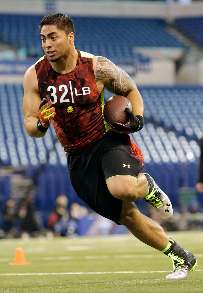 Irish at the NFL Combine (AP)