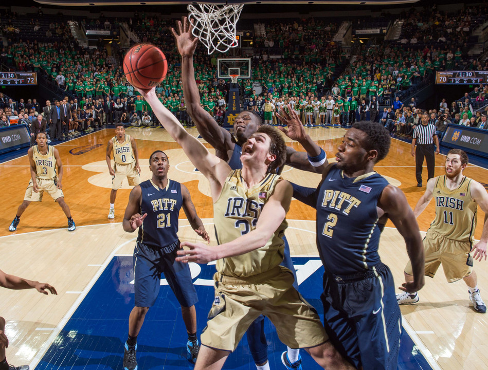 Freshman guard Steve Vasturia scored a career-high 15 points and pulled down a career-best six rebounds on Saturday against Pittsburgh.