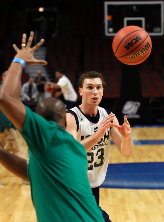 Ben Hansbrough at practice on Friday (AP)