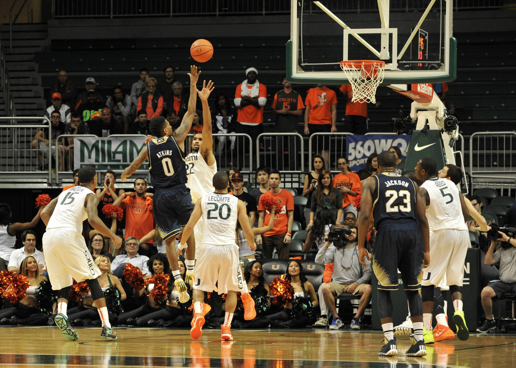 Men's Basketball at Miami