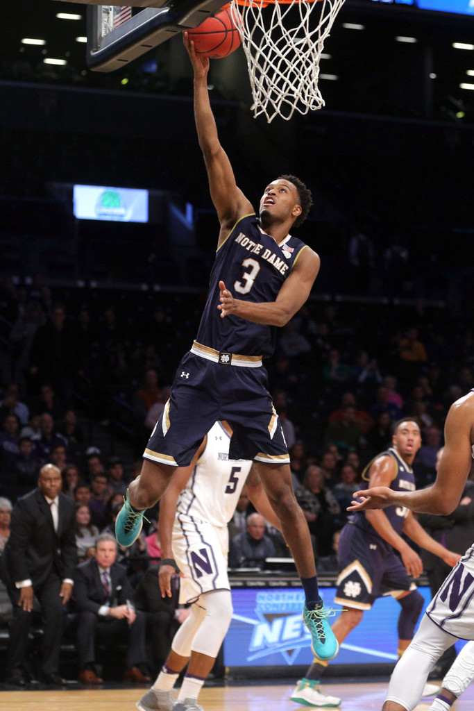 Notre Dame 70, Northwestern 66