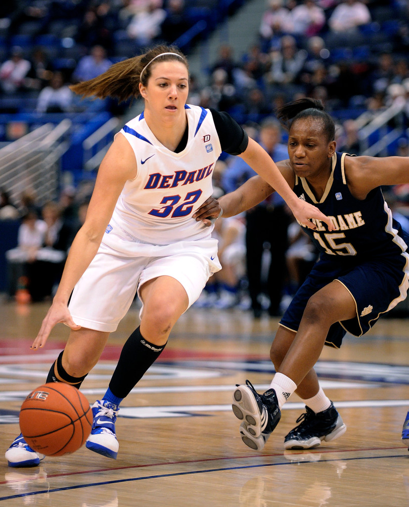AP Photos: No. 9 DePaul vs. No. 10 Notre Dame