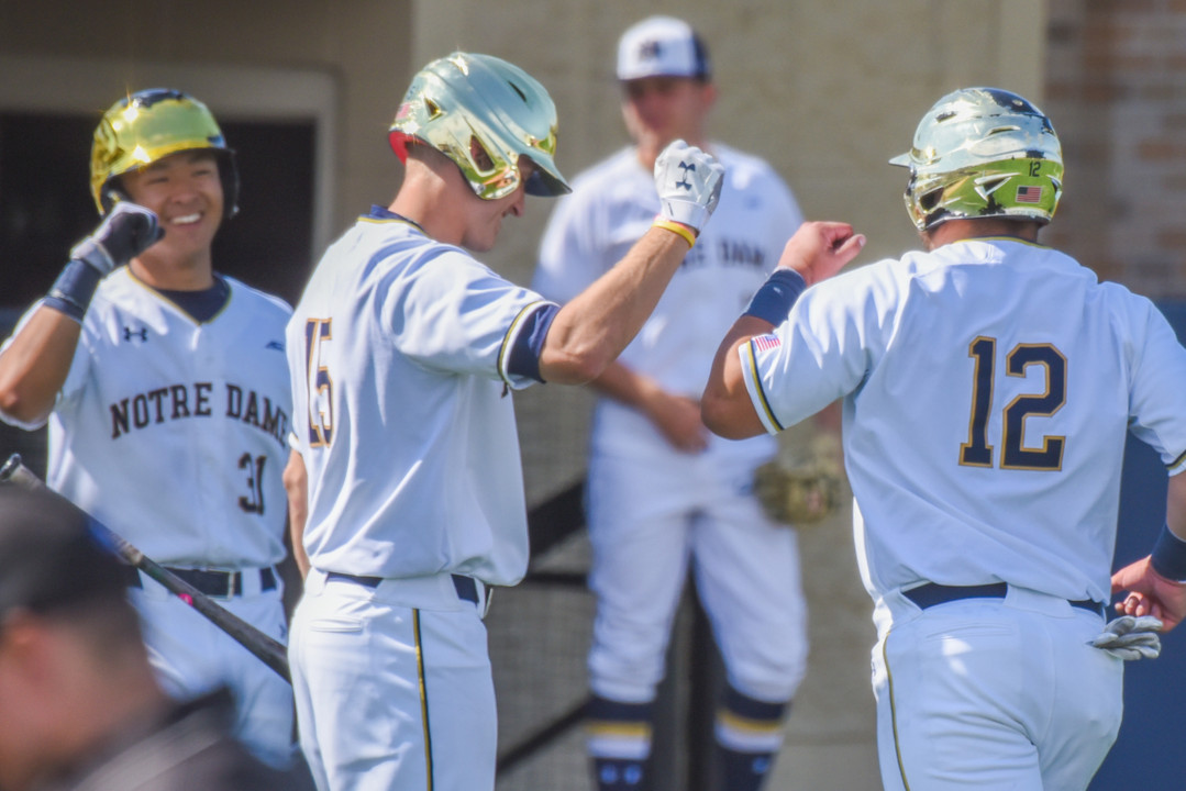 Game 2 of Notre Dame versus Pittsburgh on May 5th, 2018