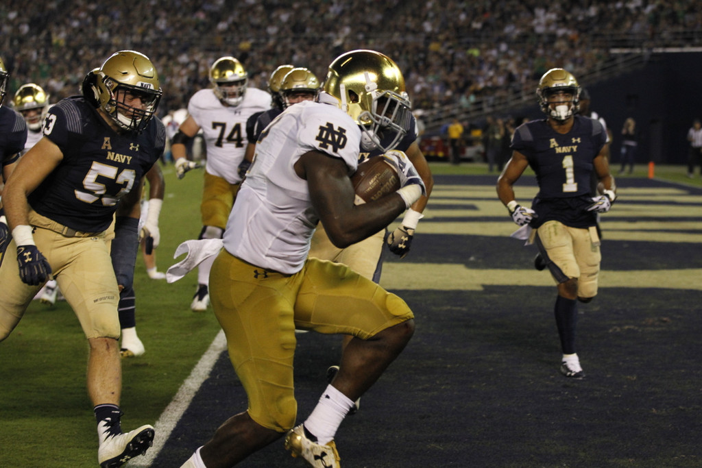 Notre Dame vs. Navy