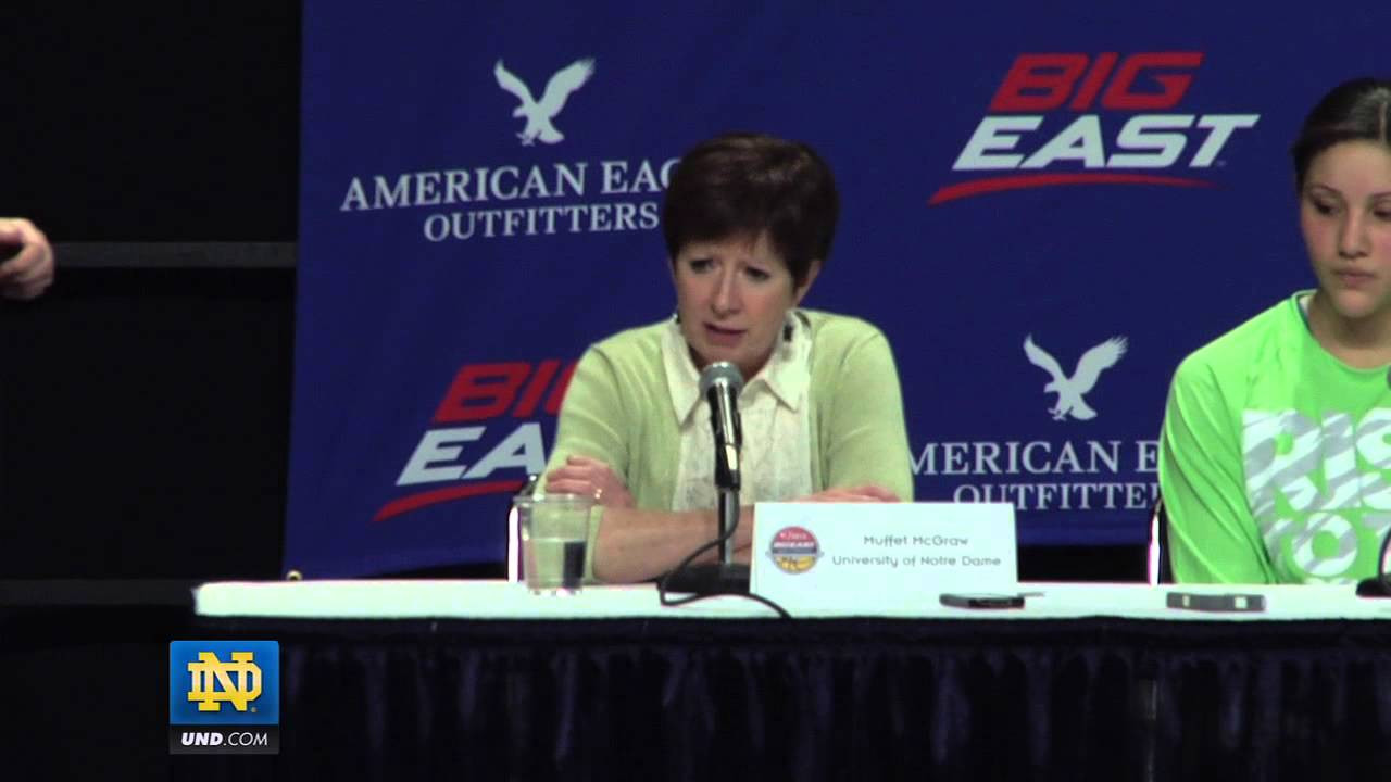 Post Game Press Conference Against USF - Notre Dame Women's Basketball