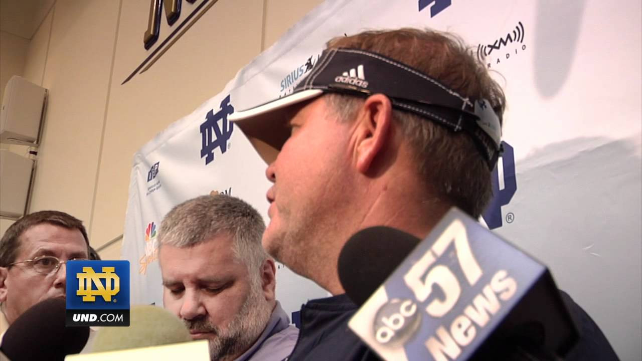 Coach Kelly Post Practice - August 6, 2011
