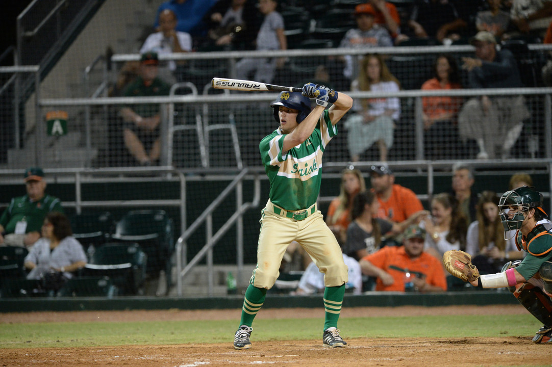 Freshman Cavan Biggio recorded a pair of hits in Saturday's game against No. 22 Clemson.