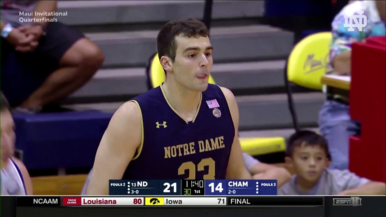 Highlights | @NDMBB at Chaminade (2017)