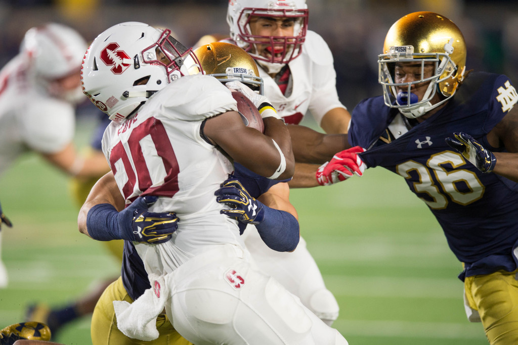 Notre Dame 10, Stanford 17