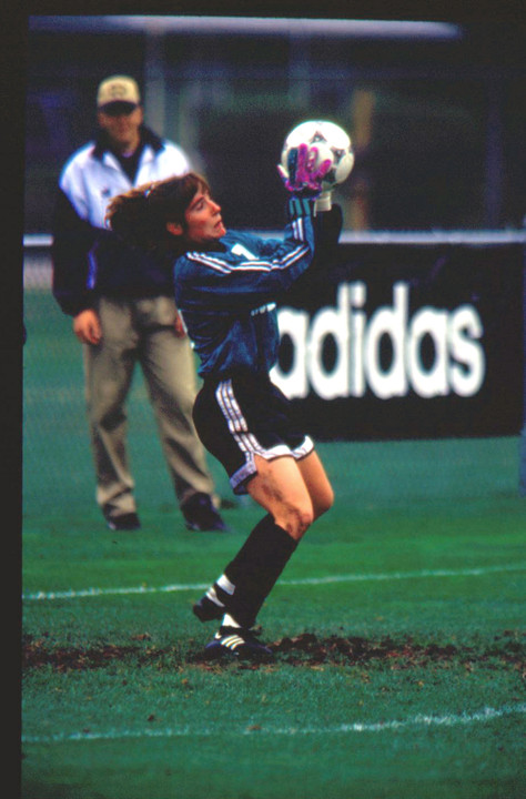 Jen Renola's clutch play and leadership helped elevate the Notre Dame women's soccer program to elite national status during the mid-1990s.